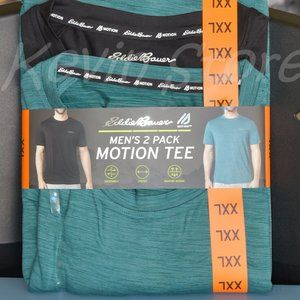 Eddie Bauer‎ Men’s Motion Tee, 2-pack Black